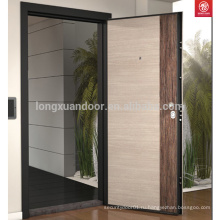 Бронированная стальная деревянная дверь Лучшая итальянская стальная дверь безопасности Жилая